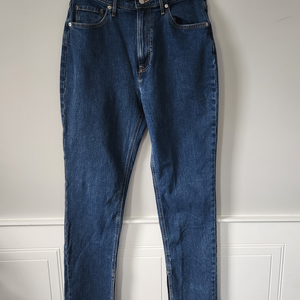 NWT Everlane The Cheeky Jeans With Split Hem W31, Organic Cotton